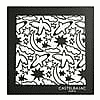 Set of 2 - JC De Castelbajac Scarf (Size 90 cm) - Black & White