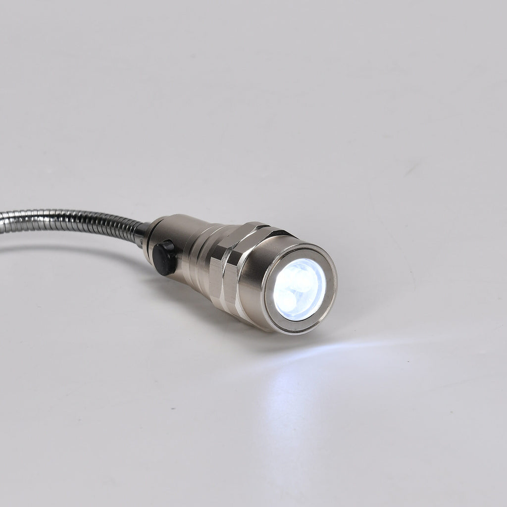 TJC Essential Set of 2 LED Flexible Magnetic Flashlight - Champagne
