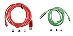 Set of 2 - Magnetic Lighting Charging Cable-2A