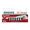 Set of 2 - Philips Power Alkaline AA Batteries (Pack of 12) - Red