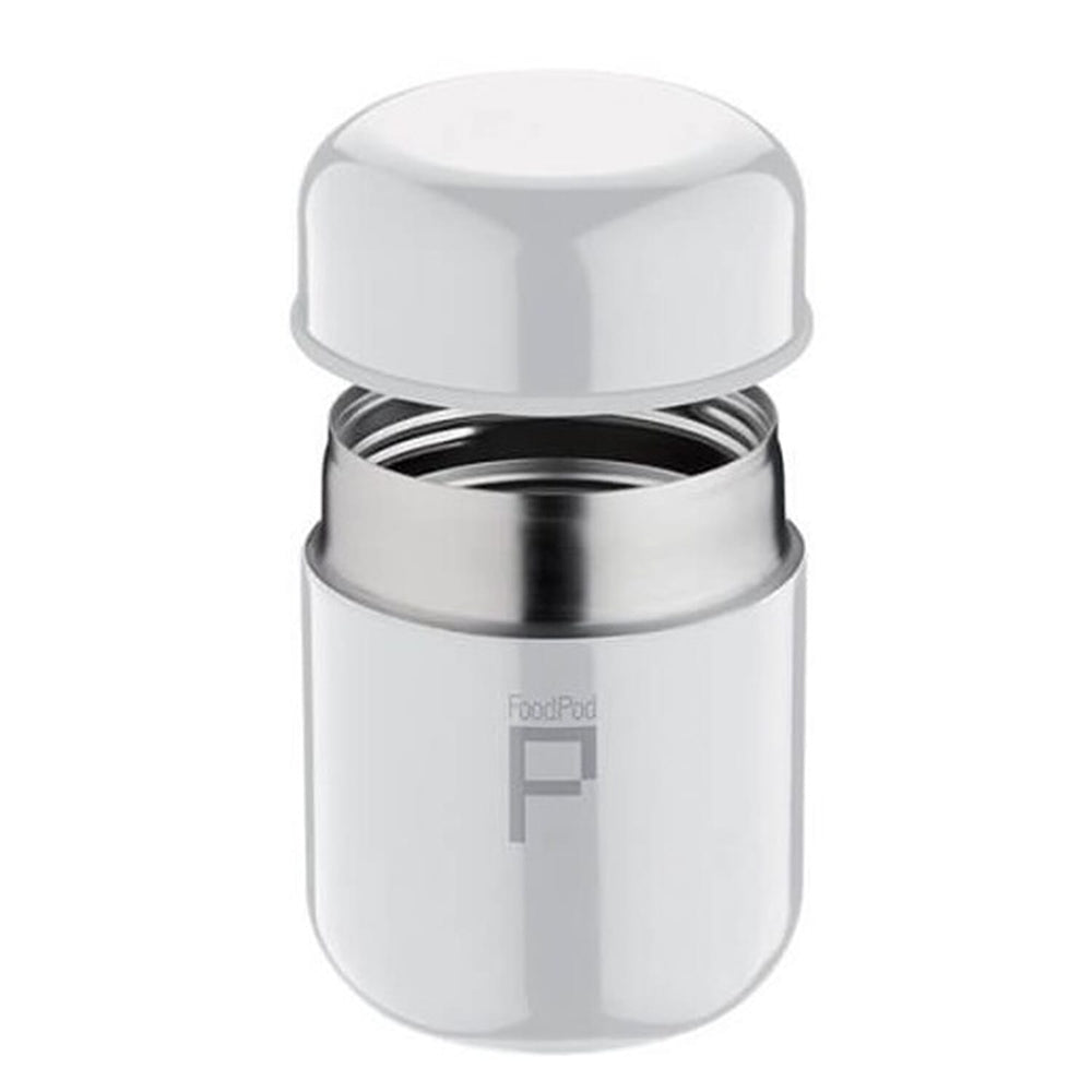 Set of 2 - Pioneer Stainless Steel Food Pod Capsule Flask 280ml and Pioneer Stainless Steel Food Pod Capsule Flask 400ml