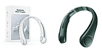 Set of 2 Portable & Hands Free Bladeless Neck Fan (Battery 2000mAh)