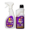 Set of 2 -Purple Power All Purpose Cleaning Kit (1 Super Concentrate 500ml - fills up to 50 bottles, 1 Refillable Trigger Spray Bottle, 1 Foam Bottle 500ml)