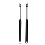 Set of 2 Rechargeable Electric Lighters - Black