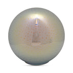 Set of 2 Star Effect Glass Ball With White LED