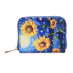 PVC Printed Wallet (Size 18x2x10 cm) - Blue Yellow - Yellow