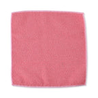 Set of 20 Double Sided Microfibre - Scratch Fibre Multipurpose Cloth (Size 25x25 cm) - Teal - Pink