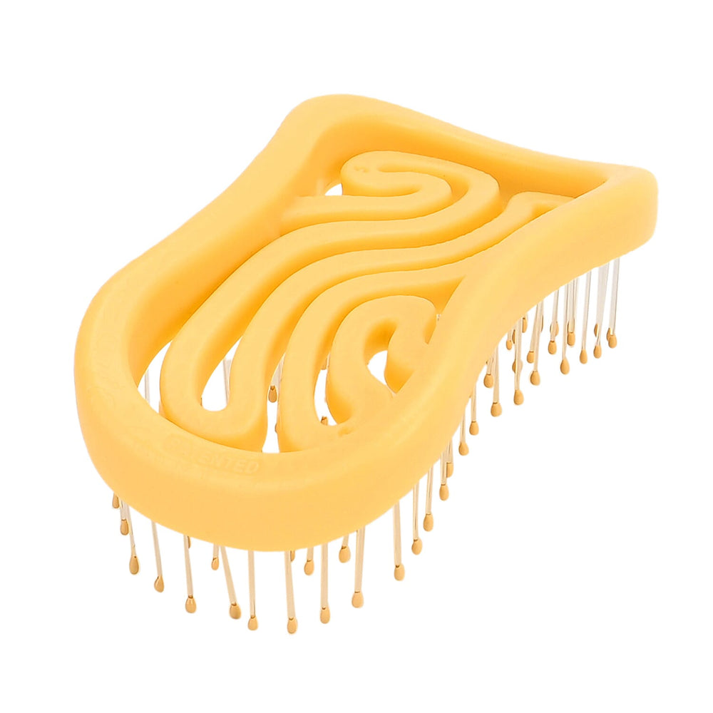 Set of 3 Detangling Hair Brush - Yellow