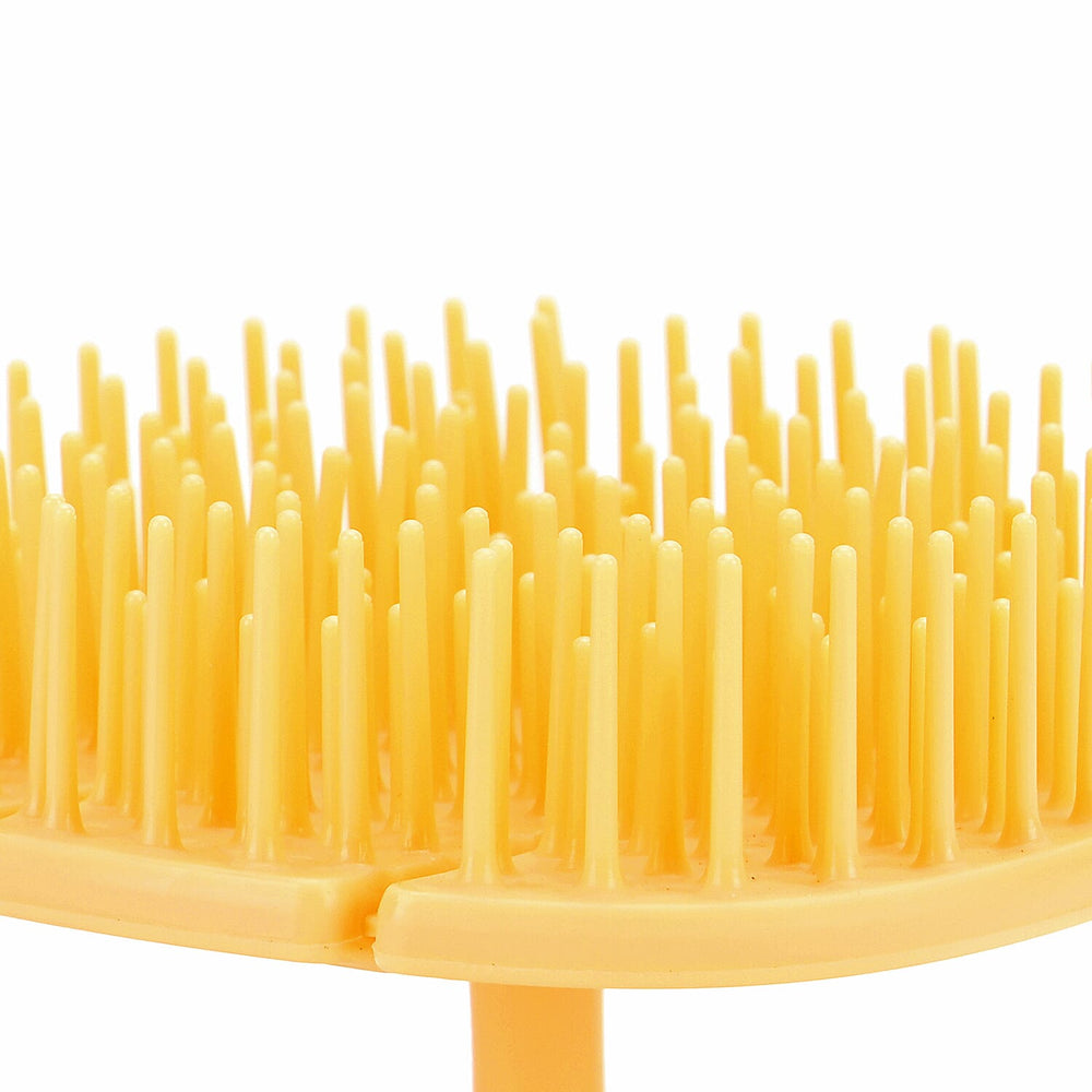Set of 3 Detangling Hair Brush - Yellow