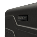 Set of 3 Bordlite Premium Hard Shell Suitcase with 360-Degree Spinning Wheels - Black