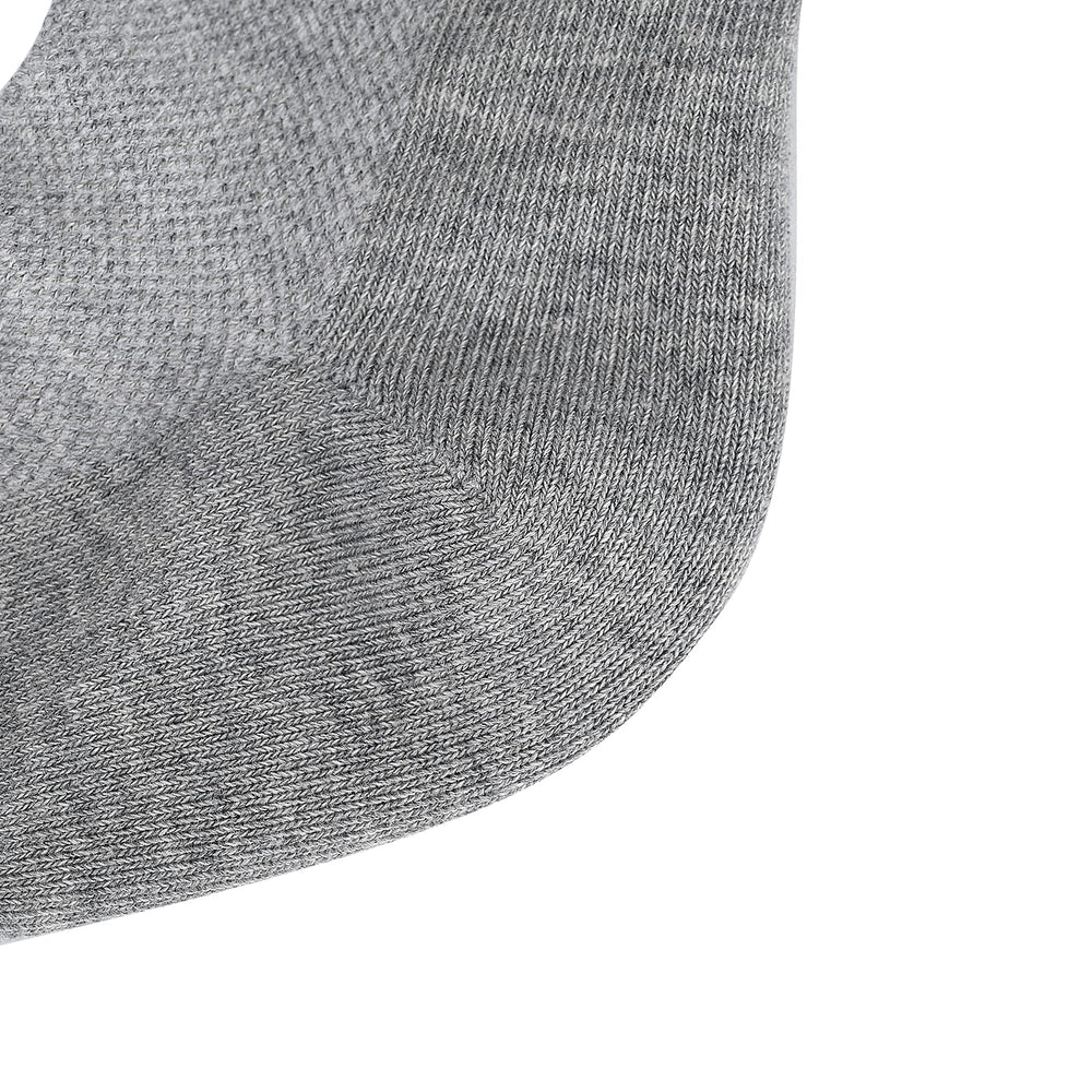 3 Packs Moisturizing Heel Socks (Size 18x1x1 cm) - Grey, Beige & White -  effectively preventing cracked feet and softening dead skin