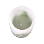 Set of 3 - Homesmart Snow Tree Pattern LED 12 Colour Change Candle with Remote - White - Green