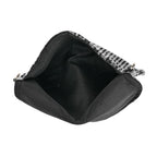 Set of 3 Leopard Print Sequin Bag (Includes Shoulder Bag, Crossbody Bag - Clutch Bag) - Grey