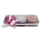 Set of 3 Scented Candle Tins - Wild Jasmine, Lemon & Lavender, Rose & Geranium