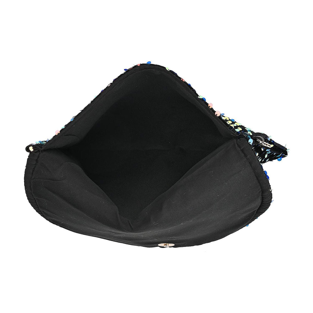 Set of 3 Sequin Bag (Includes Shoulder Bag, Crossbody Bag - Clutch Bag) - Multi