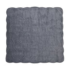 3 Pcs Set Summer Quilt and 2 Pillowcases (Size 200x200 Cm) - Grey