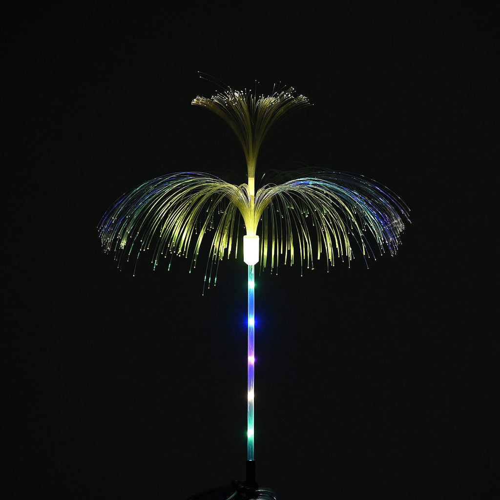 DOD- Set of 4 RGB Jellyfish Solar Lights (Size 81x40cm) - White