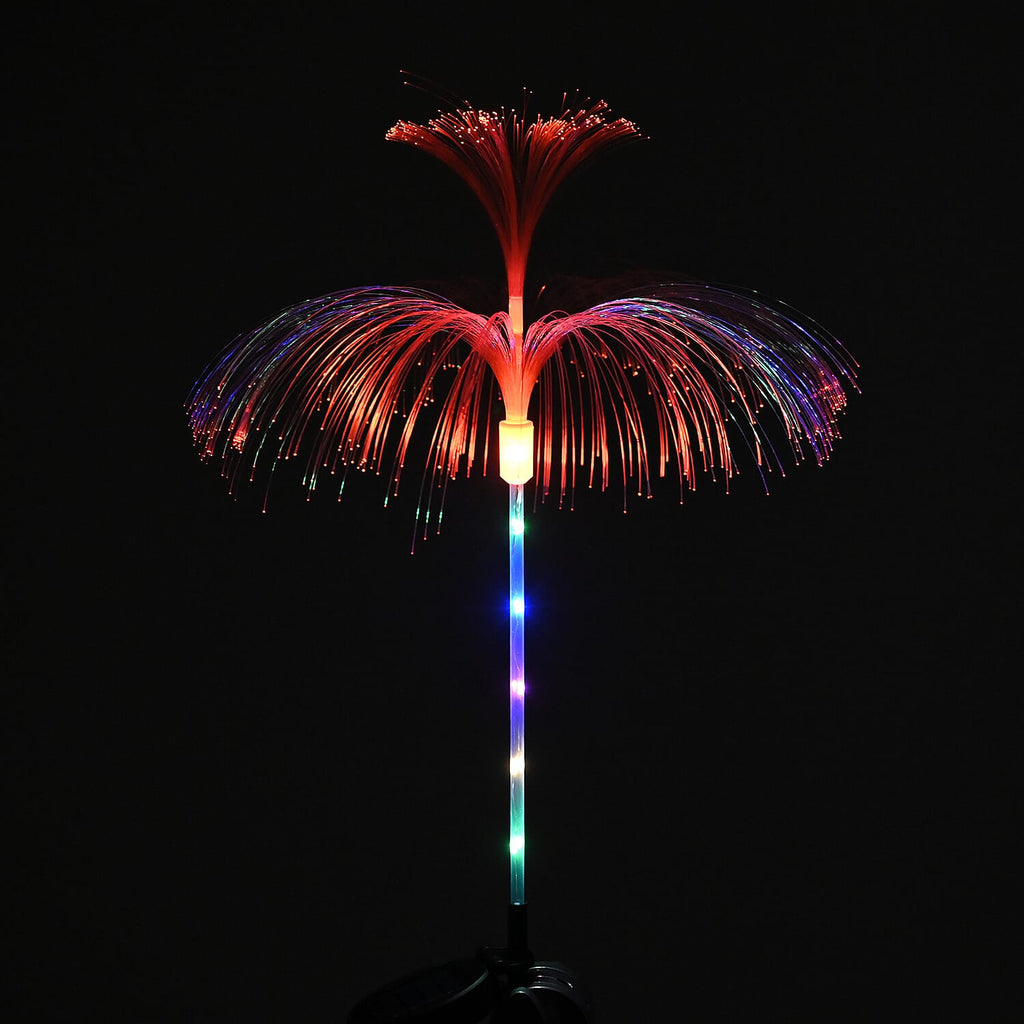 DOD- Set of 4 RGB Jellyfish Solar Lights (Size 81x40cm) - White