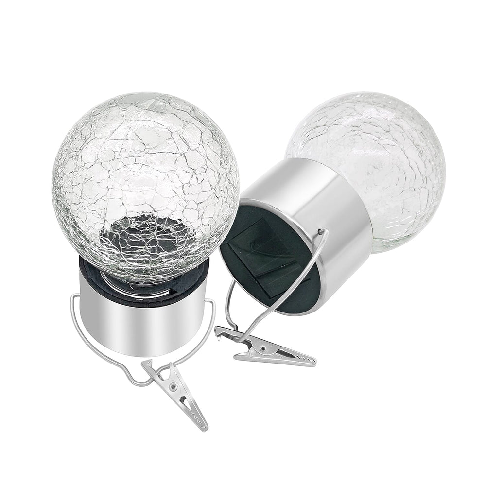 Set of 4 - Solar Garden 7 Colour Changing String Light (6- 8 Hours, 2V-11mAh)