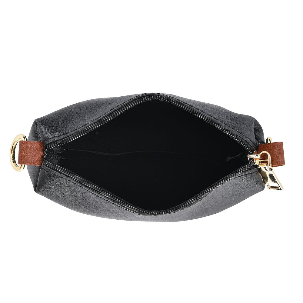 Set of 4 - Tote Bag, Crossbody Bag, Clutch Bag & Wallet - Black