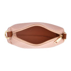 Set of 4 - Tote Bag with Handle Drop, Card Holder, Crossbody and Clutch Bag with Long Strap - Peach
