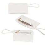 Set of 4 - Tote Bag, Crossbody Bag, Clutch Bag & Wallet - White