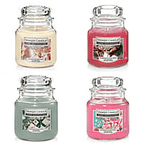 Set of 4 Yankee Candle Jar