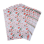 Set of 40 - Christmas Theme Wrapping Gift Papers (Size 74x51 Cm) - Beige and Multi