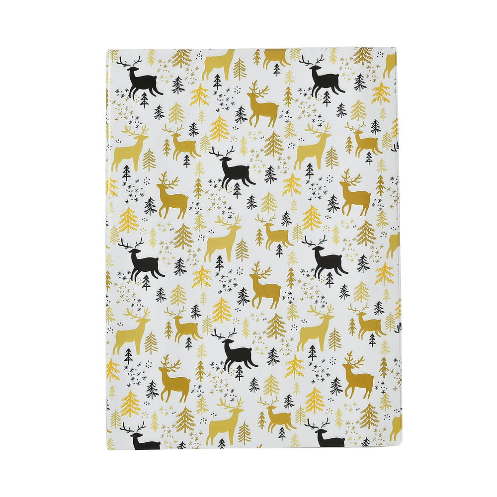Set of 40 Pieces (10 Pieces x 4 Styles) Wrapping Papers - Multi