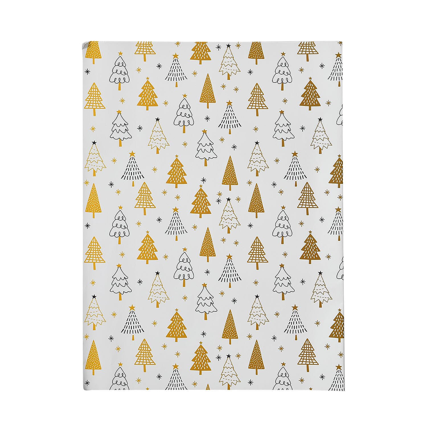 Set of 40 Pieces (10 Pieces x 4 Styles) Wrapping Papers - Multi