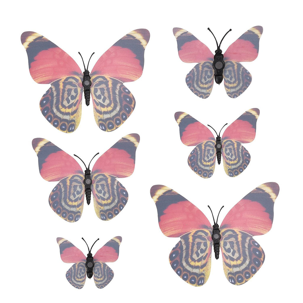42 - 3D Magnet Butterflies Hanging Decoration Multi