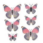 42 - 3D Magnet Butterflies Hanging Decoration Multi