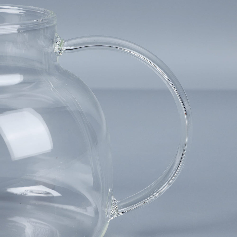 Set of 5 Teapot with 4 Cups (Teapot Size 13x13x8.5cm, Cup Size 6x6cm)