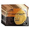 Set of 5- Glo24K Gold - Collagen Facial Mask