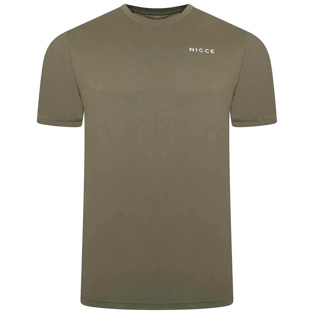 Set of 5 NICCE 100% Cotton Tee (Size S) - Earth Stone