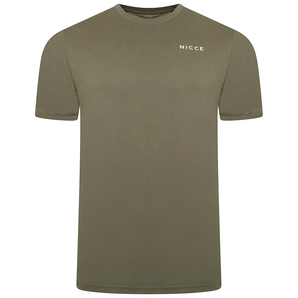 Set of 5 NICCE 100% Cotton Tee (Size S) - Earth Stone