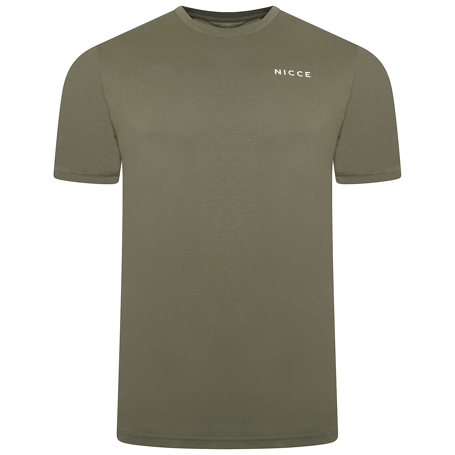 Set of 5 NICCE 100% Cotton Tee (Size S) - Earth Stone