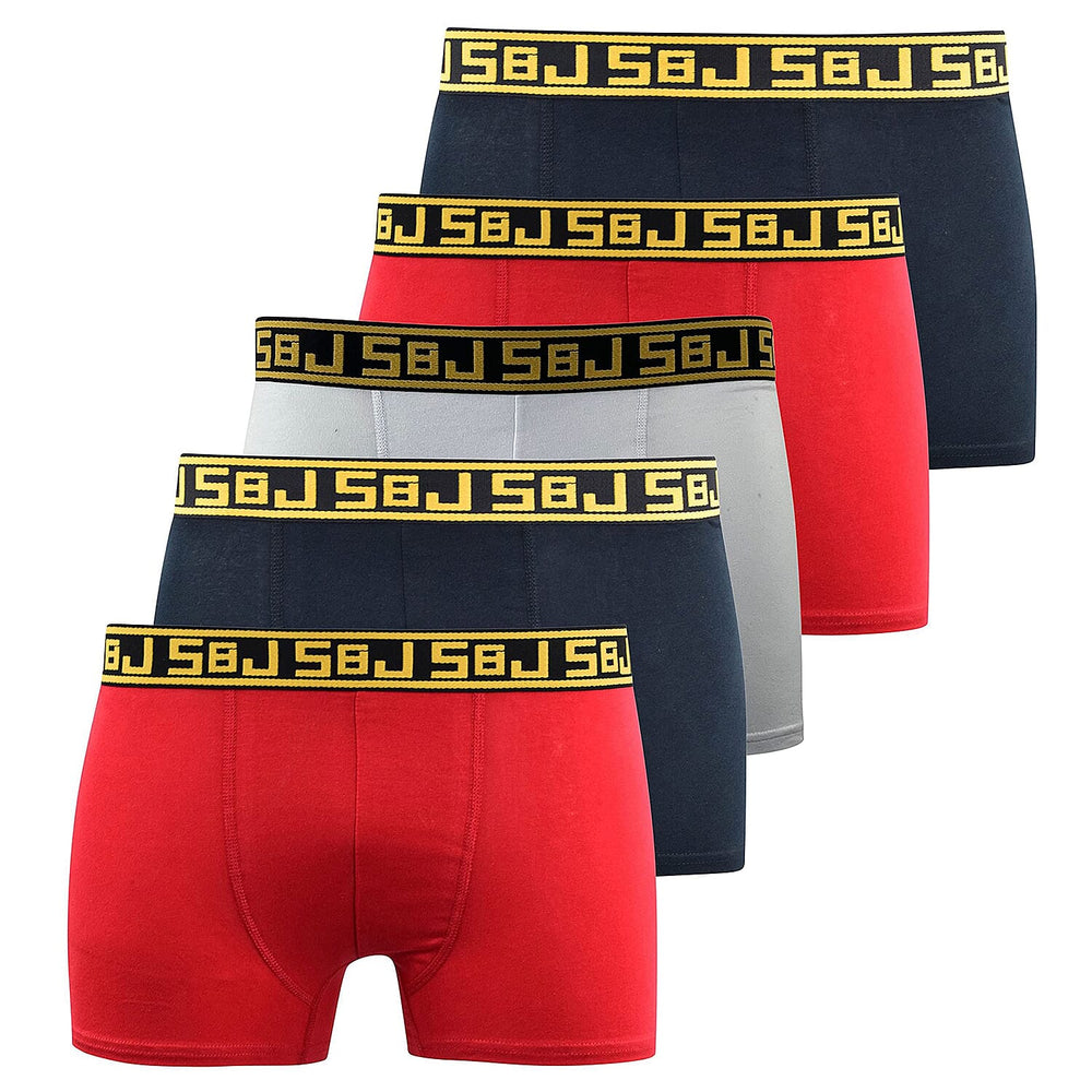 Set of 5 - Smith - Jones 100% Cotton Trunk (Size S) - Multi