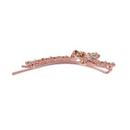 Set of 12 - Multi Austrian Crystal Floral Hair Clips