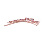 Set of 12 - Multi Austrian Crystal Floral Hair Clips