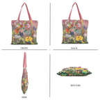 The Best Gifting offer - Designer Inspired Set of 6 Printed Reversible Zip Detail Tote Bags