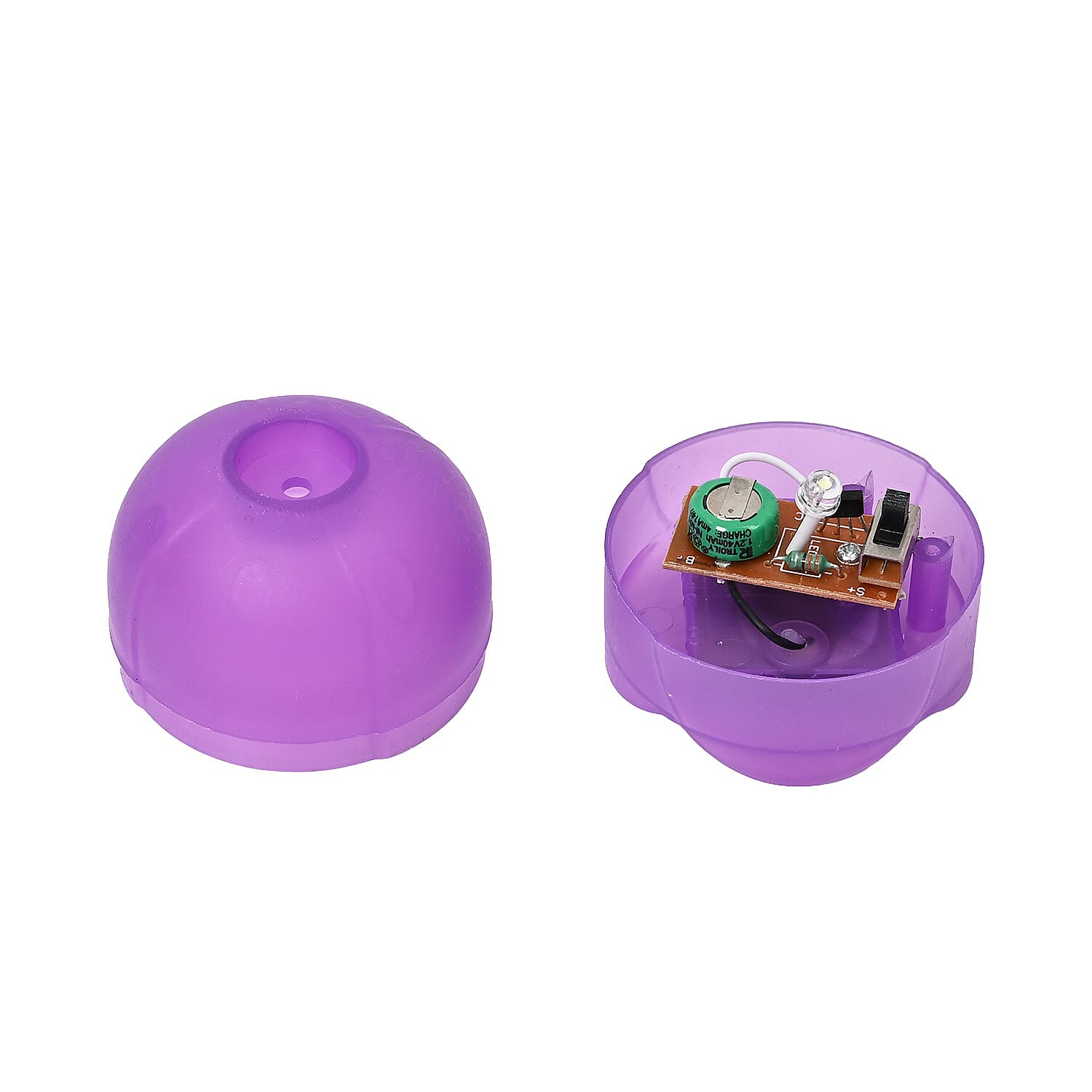 Set of 6  Tulip Flower Solar Garden LED Light - Pink, Yellow & Purple