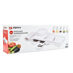 Set of 7 - Slicer and Grater (Size 31x10x4 cm) - White