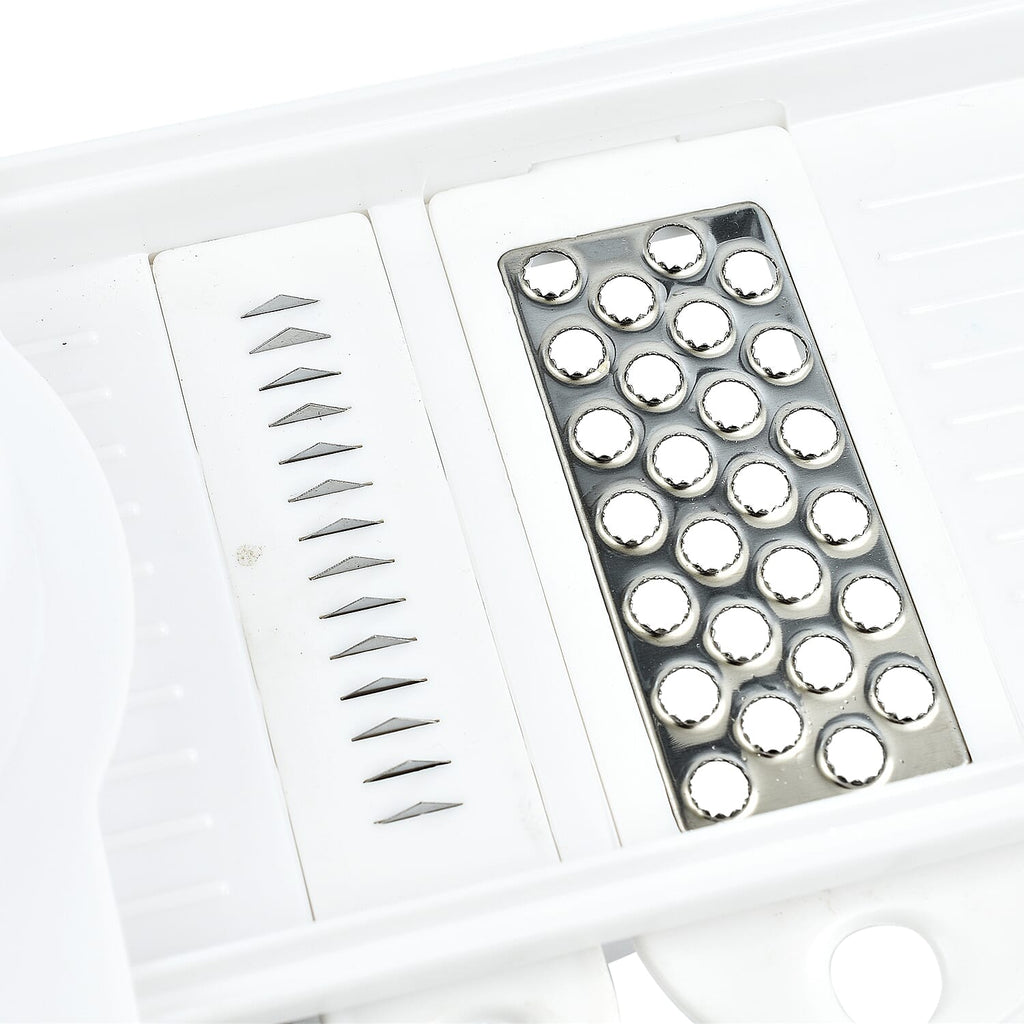 Set of 7 - Slicer and Grater (Size 31x10x4 cm) - White