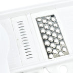 Set of 7 - Slicer and Grater (Size 31x10x4 cm) - White