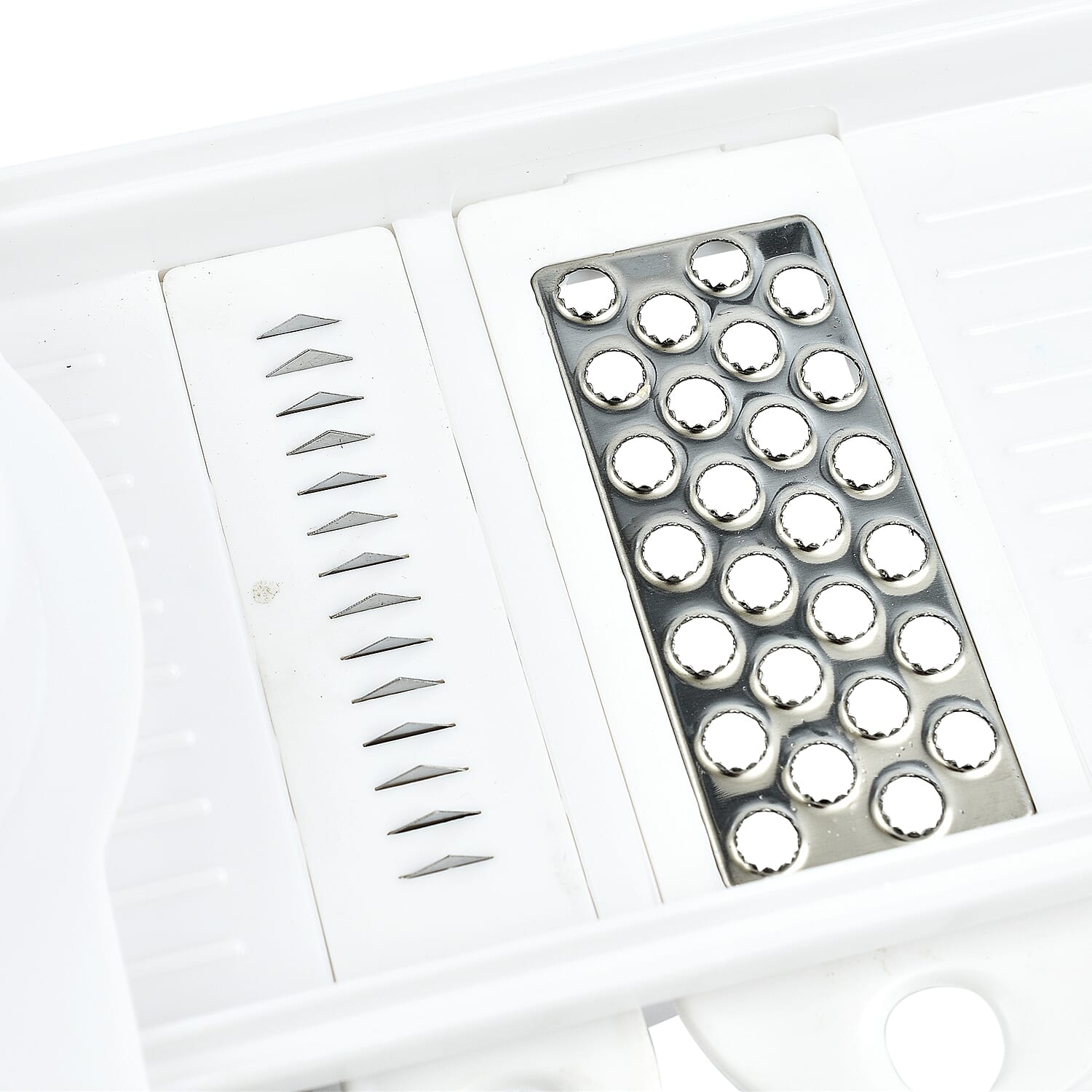 Set of 7 - Slicer and Grater (Size 31x10x4 cm) - White