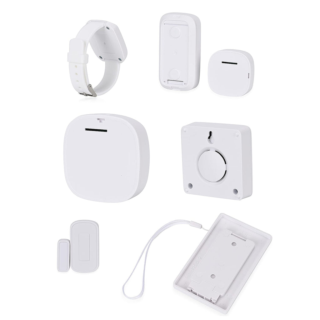Set of 8 Pieces Intelligent Security System - White
