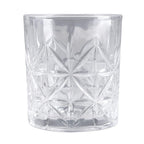 Set of 8 Whiskey Cooler Gemstones Geometry Wooden Box (Size - 12cm) - Brown