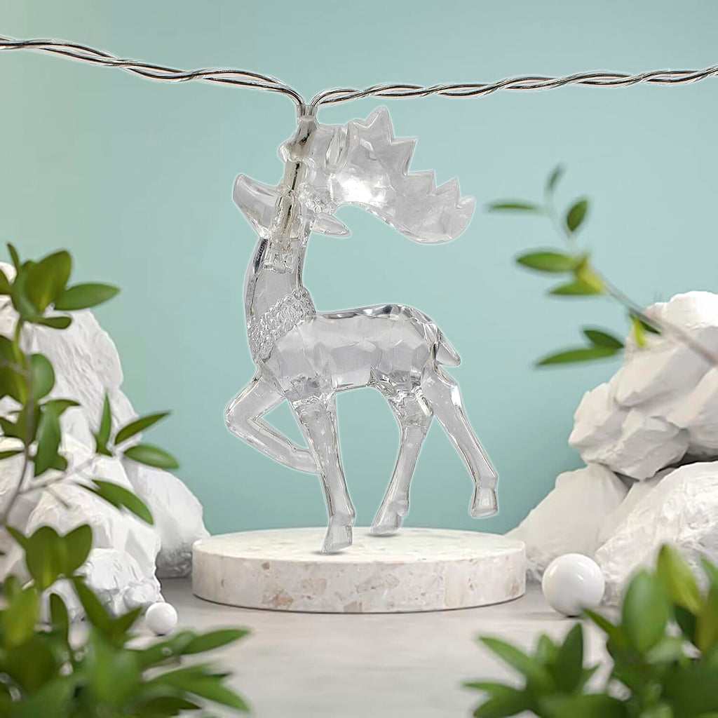 Set of 2 Reindeer String Lights