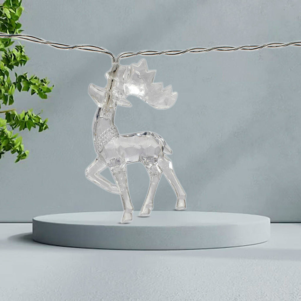 Set of 2 Reindeer String Lights